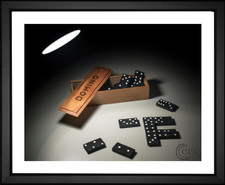 Rudy and Peter Skitterians, Dominoes, EFX, EFX Gallery, art, photography, giclée, prints, picture frames