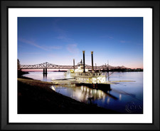 Casino Boat on the Mississippi River, EFX, EFX Gallery, art, photography, giclée, prints, picture frames