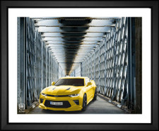 Martin Katler, Krystianwin, 2018 Chevy Camaro on Iron Bridge, EFX, EFX Gallery, art, photography, giclée, prints, picture frames