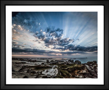 Uschi, Brittany's Rocky Shore in France,  EFX, EFX Gallery, art, photography, giclée, prints, picture frames