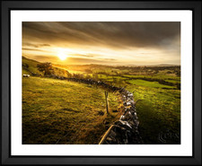 Tim Hill, Sunrise over Hitter Hill in Derbyshire, EFX, EFX Gallery, art, photography, giclée, prints, picture frames