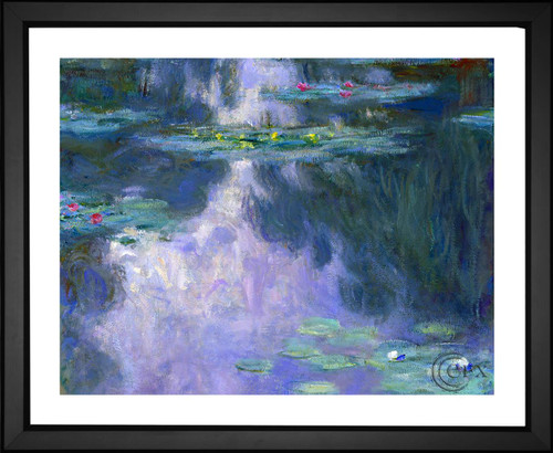 Claude Monet, Water Lilies, EFX, EFX Gallery, art, photography, giclée, prints, picture frames