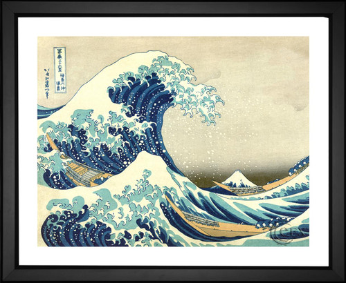 Katsushika Hokusai , The Great Wave, EFX, EFX Gallery, art, photography, giclée, prints, picture frames