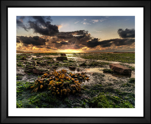 Lars Nissen, Wadden Sea Sunset, EFX, EFX Gallery, art, photography, giclée, prints, picture frames