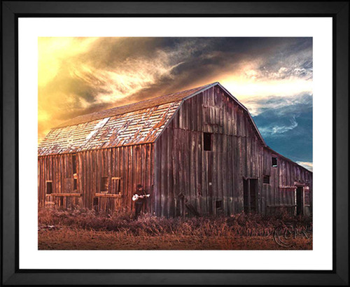 Enrique, Old Barn Banjo, EFX, EFX Gallery, art, photography, giclée, prints, picture frames