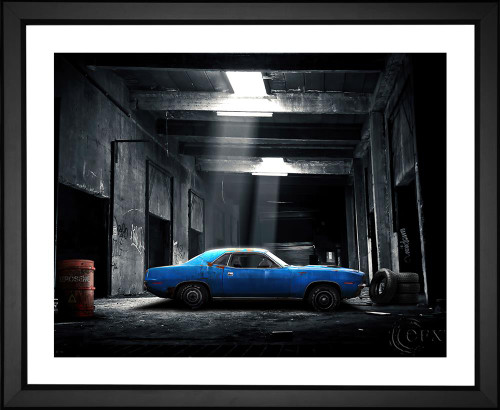 Digital Designer, Plymouth Cuda, EFX, EFX Gallery, art, photography, giclée, prints, picture frames