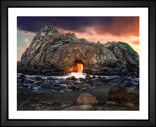 Enrique Lopez Garre, Rock Sunset, EFX, EFX Gallery, art, photography, giclée, prints, picture frames