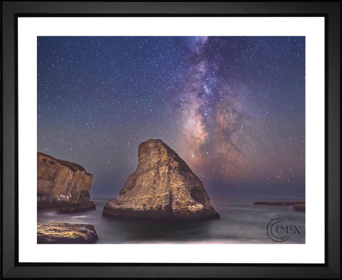 Rodrigo Soares, Starry Shark Fin Cove, EFX, EFX Gallery, art, photography, giclée, prints, picture frames