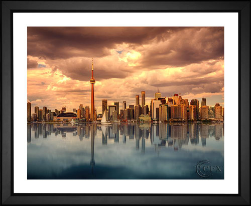 Joe Plenio, Toronto Cityscape, EFX, EFX Gallery, art, photography, giclée, prints, picture frames