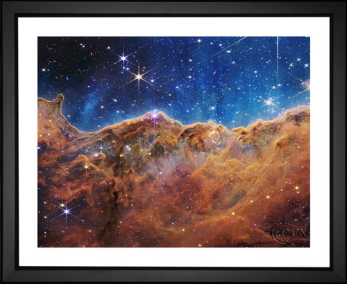 James Webb Space Telescope, Cosmic Cliffs, EFX, EFX Gallery, art, photography, giclée, prints, picture frames