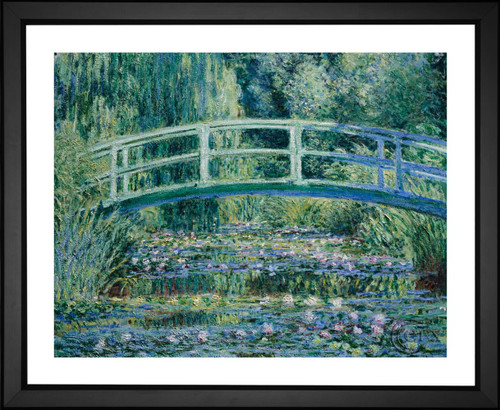 Claude Monet, Water Lilies and Japanese Bridge, EFX, EFX Gallery, art, photography, giclée, prints, picture frames