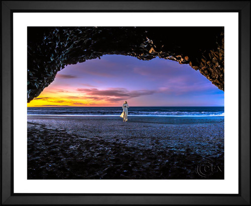 James Venuti, Black Sand Sunrise, EFX, EFX Gallery, art, photography, giclée, prints, picture frames