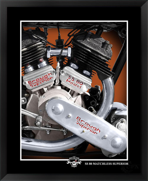 Daniel Peirce, Matchless Brough Superior SS80, EFX, EFX Gallery, art, photography, giclée, prints, picture frames