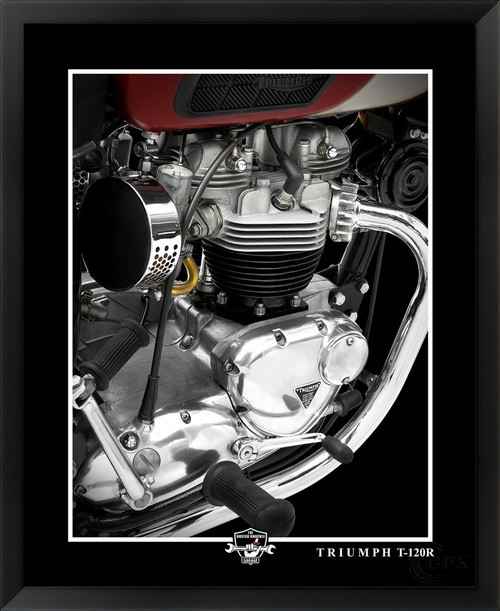 Daniel Peirce, Triumph T-120R, EFX, EFX Gallery, art, photography, giclée, prints, picture frames