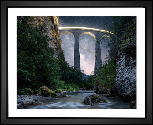 Fabio Antenore, Landwasser Viadukt, EFX, EFX Gallery, art, photography, giclée, prints, picture frames