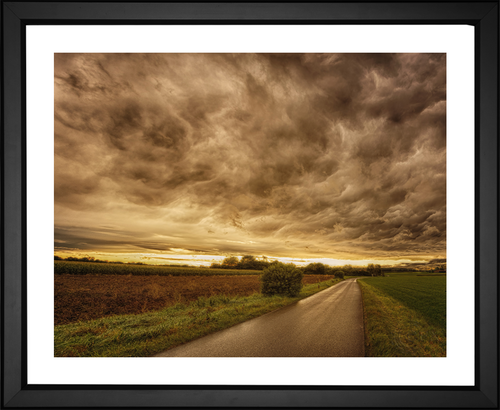 J. Plenio, Stormy Country Road, EFX, EFX Gallery, art, photography, giclée, prints, picture frames