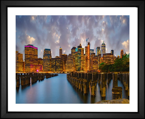 David Groves, Manhattan Pilings, EFX, EFX Gallery, art, photography, giclée, prints, picture frames