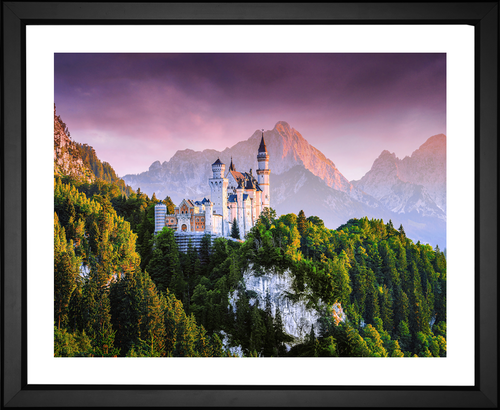 Kien Virak, Neuschwanstein Castle, EFX, EFX Gallery, art, photography, giclée, prints, picture frames