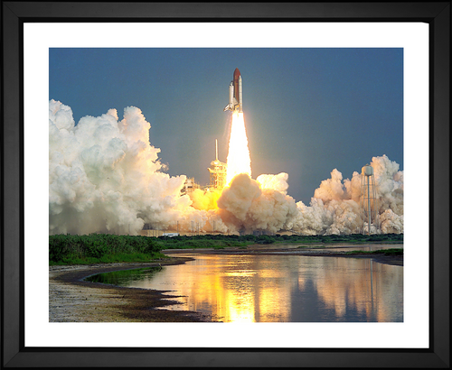 David Mark, Cape Canaveral Shuttle Launch, EFX, EFX Gallery, art, photography, giclée, prints, picture frames