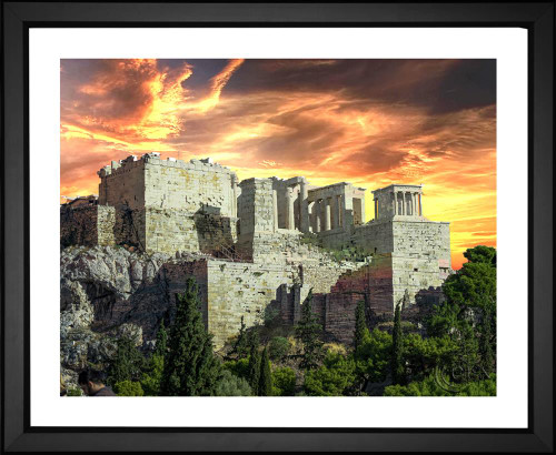 Christo Anestev, The Acropolis of Athens Greece, EFX, EFX Gallery, art, photography, giclée, prints, picture frames color changing print