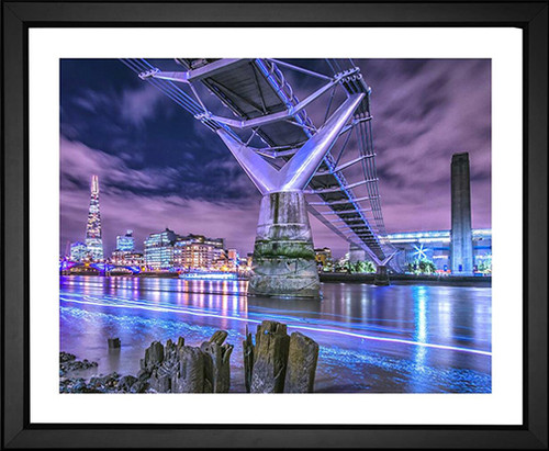 JJ Jordan, Millennium Bridge Underpass, EFX, EFX Gallery, art, photography, giclée, prints, picture frames fine art print photography london thames river