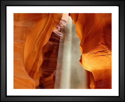 Skeeze, Shaft of Light at Antelope Canyon, EFX, EFX Gallery, art, photography, giclée, prints, picture frames Arizona fine art