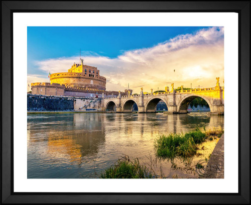 Michael Kleinsasser, Fortress Castel Sant'Angelo, EFX, EFX Gallery, art, photography, giclée, prints, picture frames rome italy