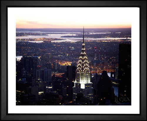 Top of the Chrysler Building, EFX, EFX Gallery, art, photography, giclée, prints, picture frames
