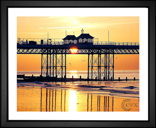 Cromer Pier in England, EFX, EFX Gallery, art, photography, giclée, prints, picture frames