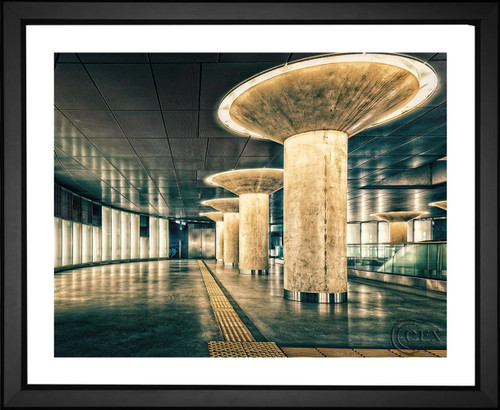 Metro Station in Cologne Germany, EFX, EFX Gallery, art, photography, giclée, prints, picture frames