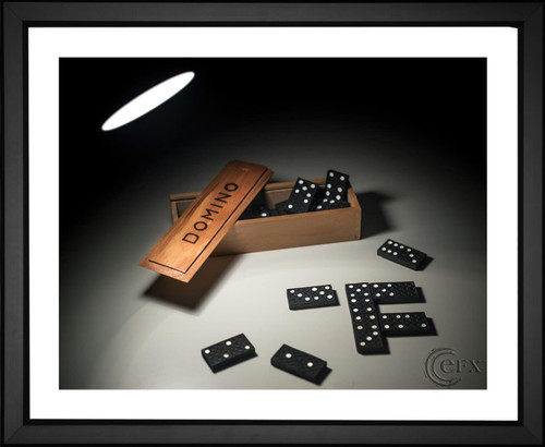 Rudy and Peter Skitterians, Dominoes, EFX, EFX Gallery, art, photography, giclée, prints, picture frames
