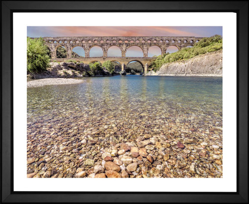 Rudy and Peter Skitterians, The Pont Du Gard Aqueduct in France, EFX, EFX Gallery, art, photography, giclée, prints, picture frames