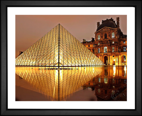 Edi Nugraha, Louvre Museum Pyramid, EFX, EFX Gallery, art, photography, giclée, prints, picture frames
