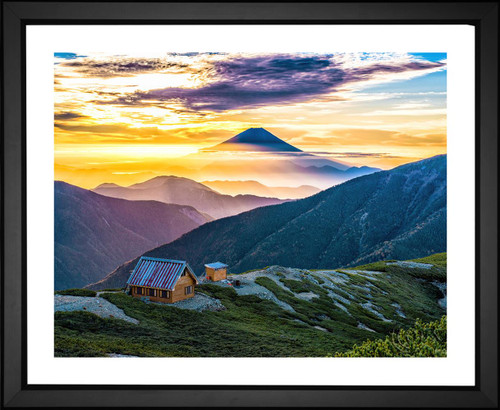 Kanenori, Sunrise Over Mount Fuji, EFX, EFX Gallery, art, photography, giclée, prints, picture frames