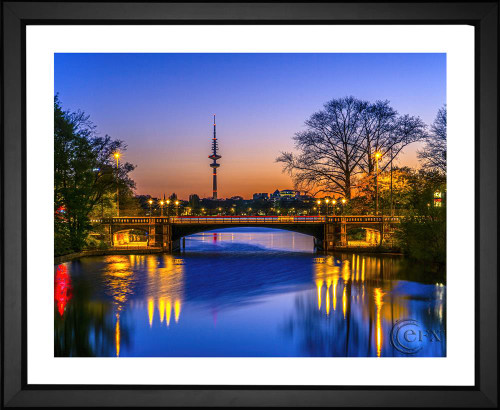 Martin Klass, Hamburg Sunset, EFX, EFX Gallery, art, photography, giclée, prints, picture frames