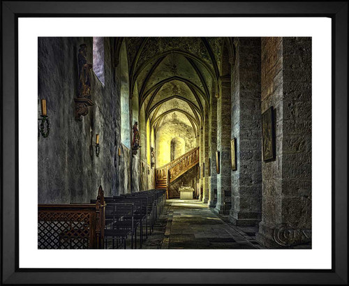 Peter H., Interior Gothic Monastery, EFX, EFX Gallery, art, photography, giclée, prints, picture frames
