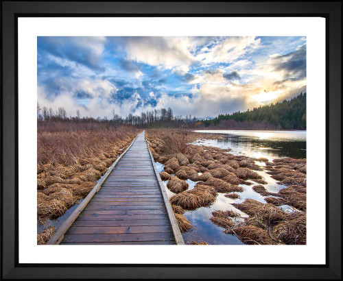 James Wheeler, Dock and Hay, EFX, EFX Gallery, art, photography, giclée, prints, picture frames