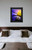 Brigitte Werner, Flower Balkan Anemone, EFX, EFX Gallery, art, photography, giclée, prints, picture frames, Flower Balkan Anemone 24" portrait frame in bedroom