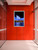 Patty Jansen, Sydney Opera House, EFX, EFX Gallery, art, photography, giclée, prints, picture frames, Patty Jansen Sydney Opera House on 45" frame by red wall