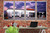 Falkenpost, Texaco Station, EFX, EFX Gallery, art, photography, giclée, prints, picture frames, Texaco Station 36" multi-frame 4 section on brick wall