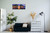 James Venuti, Thunder Over Amalfi, EFX, EFX Gallery, art, photography, giclée, prints, picture frames, Thunder Over Amalfi 24" multi-frame 3 section in living room