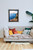 James Venuti, Straight Lines, EFX, EFX Gallery, art, photography, giclée, prints, picture frames, Straight Lines 24" portrait frame in living room