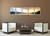 Berto Ordieres, Asturias Spain Sunset, EFX, EFX Gallery, art, photography, giclée, prints, picture frames, Asturias Spain Sunset 24" multi-frame 5 section in living room