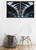 Bosco Shots, Gare de Saint-Exupéry TGV, EFX, EFX Gallery, art, photography, giclée, prints, picture frames, Gare de Saint-Exupéry TGV 24" multi-frame 2 section on white wall with a basket and chair