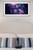 Galaxy Carina Nebula, EFX, EFX Gallery, art, photography, giclée, prints, picture frames, Galaxy Carina Nebula 36" landscape frame in bedroom