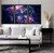 Galaxy Carina Nebula, EFX, EFX Gallery, art, photography, giclée, prints, picture frames, Galaxy Carina Nebula 45" multi-frame 3 section in living room