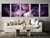 Skeeze, Carina Nebula Sky, EFX, EFX Gallery, art, photography, giclée, prints, picture frames, Carina Nebula Sky 45" multi-frame 5 section in living room