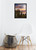 Lake Tahoe Nevada, EFX, EFX Gallery, art, photography, giclée, prints, picture frames, Lake Tahoe Nevada 24" frame on white wall with a chair and basket