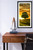 Kien Virak, Sunset and Tree, EFX, EFX Gallery, art, photography, giclée, prints, picture frames, Kien Virak Sunset and Tree 36" frame in office