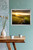 Tim Hill, Sunrise over Hitter Hill in Derbyshire, EFX, EFX Gallery, art, photography, giclée, prints, picture frames, Sunrise over Hitter Hill in Derbyshire 24" landscape frame in foyer